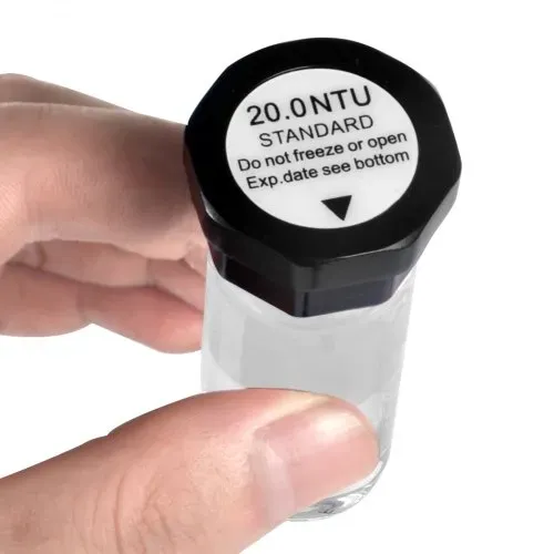 VEVOR Trübungskalibrierlösungs-Kit 20/100/400/800 NTU je 20 ml, 4 Stk. Standard-Trübungslösungs-Nachfüllung für TN2000-Trübungsmessgerät, stoßfester Schutzeinsatz, versiegeltes Flaschendesign – Bild 7