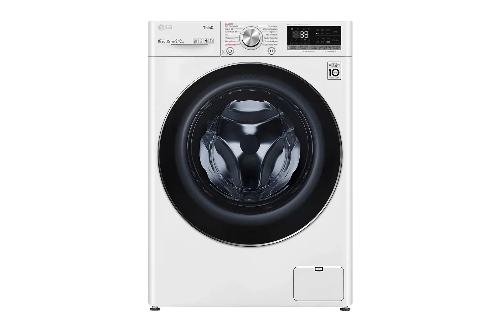 LG V7WD96H1A Waschtrockner Freistehend Frontlader Weiß LG V7WD96H1A Waschtrockner Freistehend Frontlader Weiß