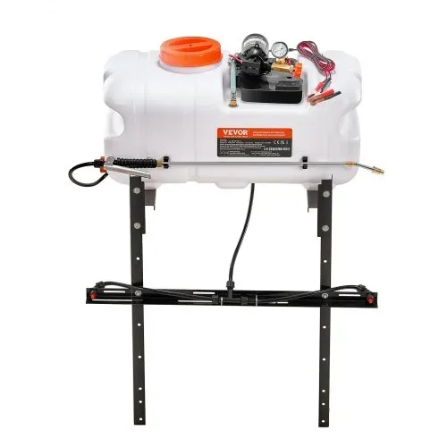 VEVOR ATV Sprüher 7 L/min Drucksprühgerät 12-V-Pumpe 0,1–0,5 MPa Pumpe-Betriebsdruck Sprühgerät 0–72 PSI Drucksprüher Inkl. 6,1 m Schlauch 2,5 m Schnellkupplungsleine Ideal für ATVs UTVs Traktoren – Bild 10
