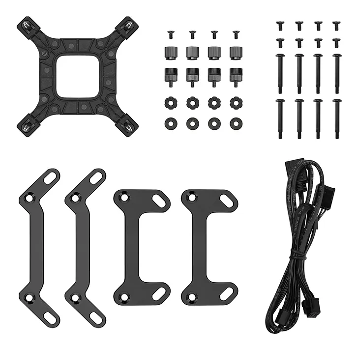 DeepCool LM240 Prozessor Flüssigkeitskühlung 12 cm Schwarz 1 Stück(e) – Bild 5