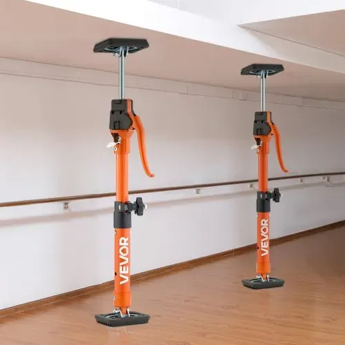 VEVOR Einhandstütze, 2 Stk., Deckenstütze 40–60cm, Teleskopstütze aus Stahl, Montagestütze bis zu 100kg Kapazität zum Installieren von Schränken, Anheben von Trockenbauwänden, Frachtstangen – Bild 7