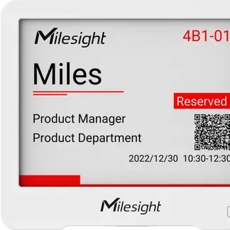 Milesight IoT IoT E-ink Display, DS3604-868M LoRaWAN Milesight IoT IoT E-ink Display, DS3604-868M LoRaWAN