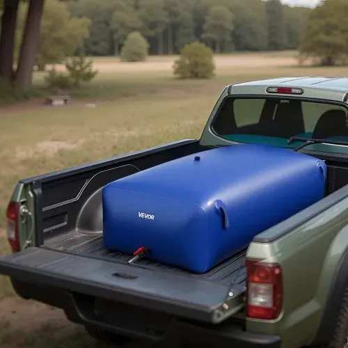 VEVOR Wasserspeicherblase, 1000 L PVC-Weichwasserbeutel, Wasserspeicherbehälter, auslaufsicherer & verschleißfester Wassertank für die Outdoor-Bewässerung von Wohnmobil, Camping, Notfall – Bild 7