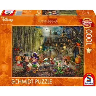Thomas Kinkade Studios: Disney Dreams Collection – Mickey & Minnie Halloween Fun, Puzzle Thomas Kinkade Studios: Disney Dreams Collection – Mickey & Minnie Halloween Fun, Puzzle