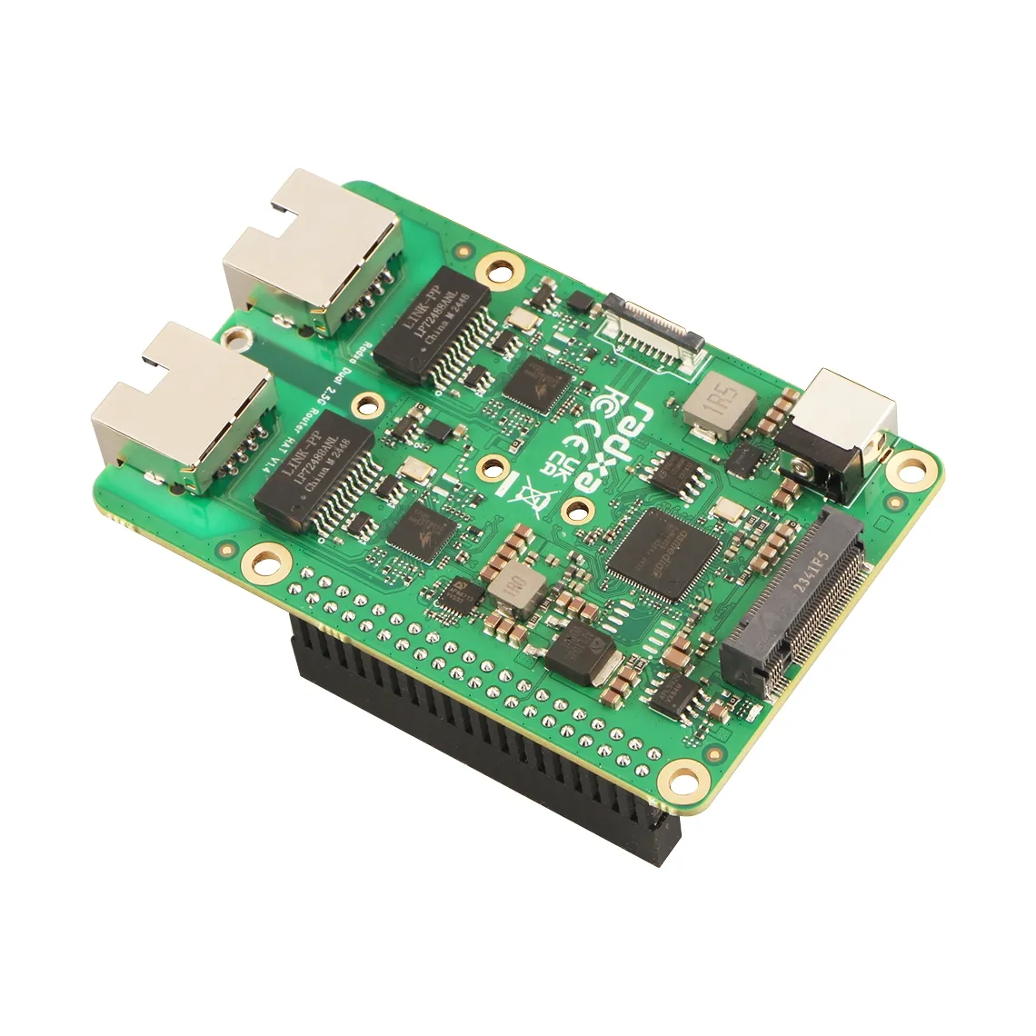 RADXA Dual 2.5GBit Router Hat, M.2, Raspberry 5, Radxa – Bild 6