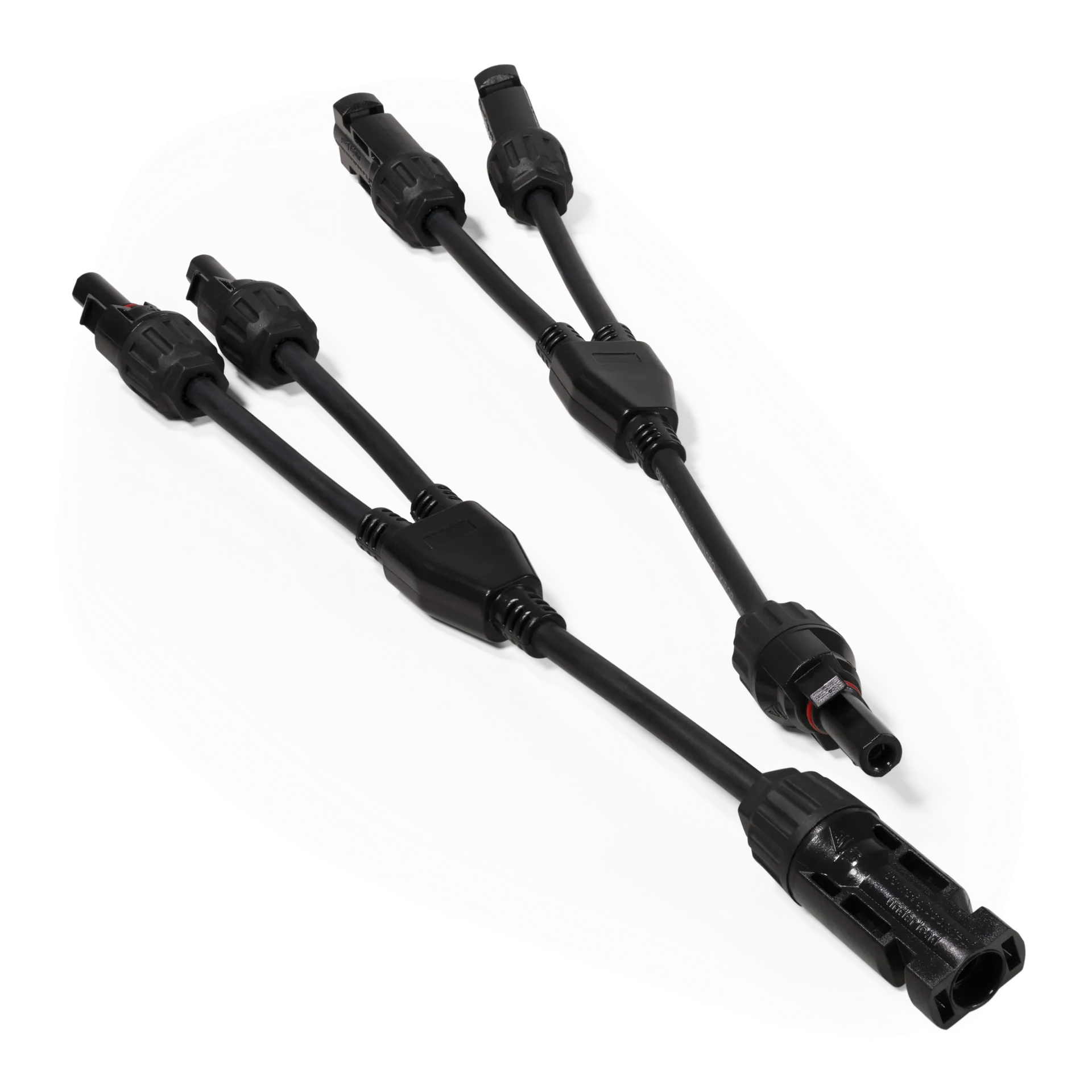 Y-Stecker-Adapterkabel McShine, für Solarkabel, IP67, 2er-Set Y-Stecker-Adapterkabel McShine, für Solarkabel, IP67, 2er-Set