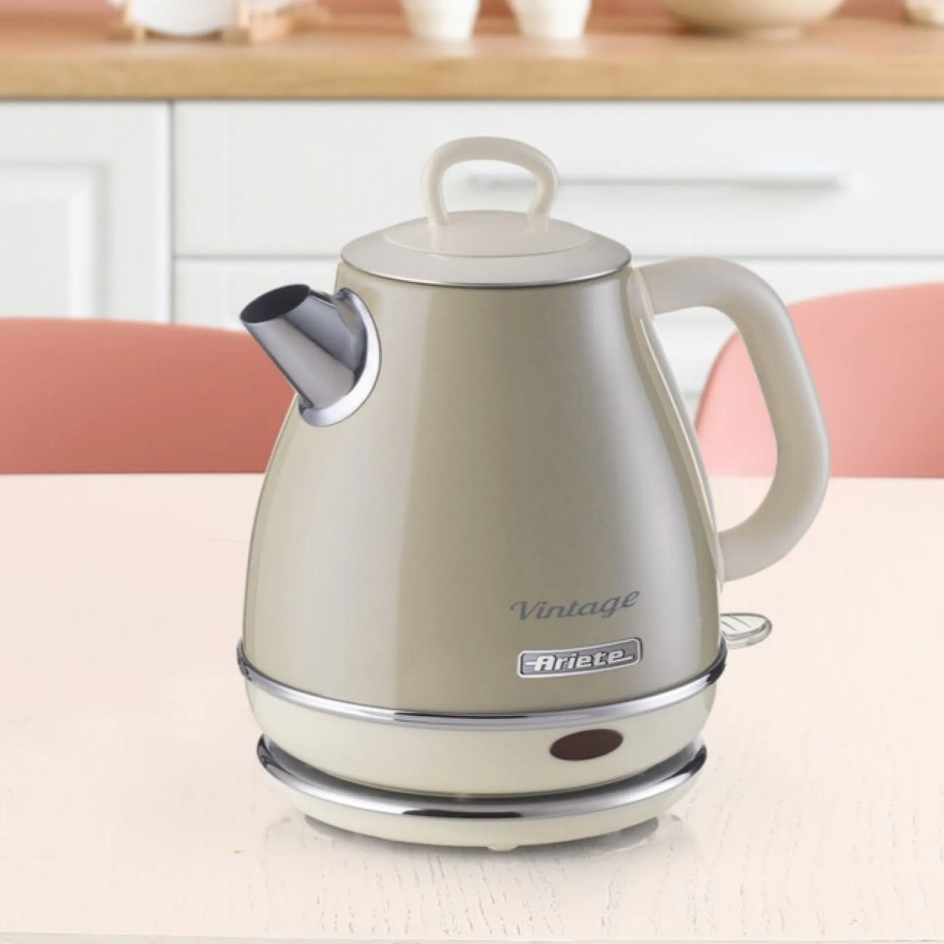 Ariete 2868/03 Wasserkocher 1 l 1630 W Beige – Bild 3