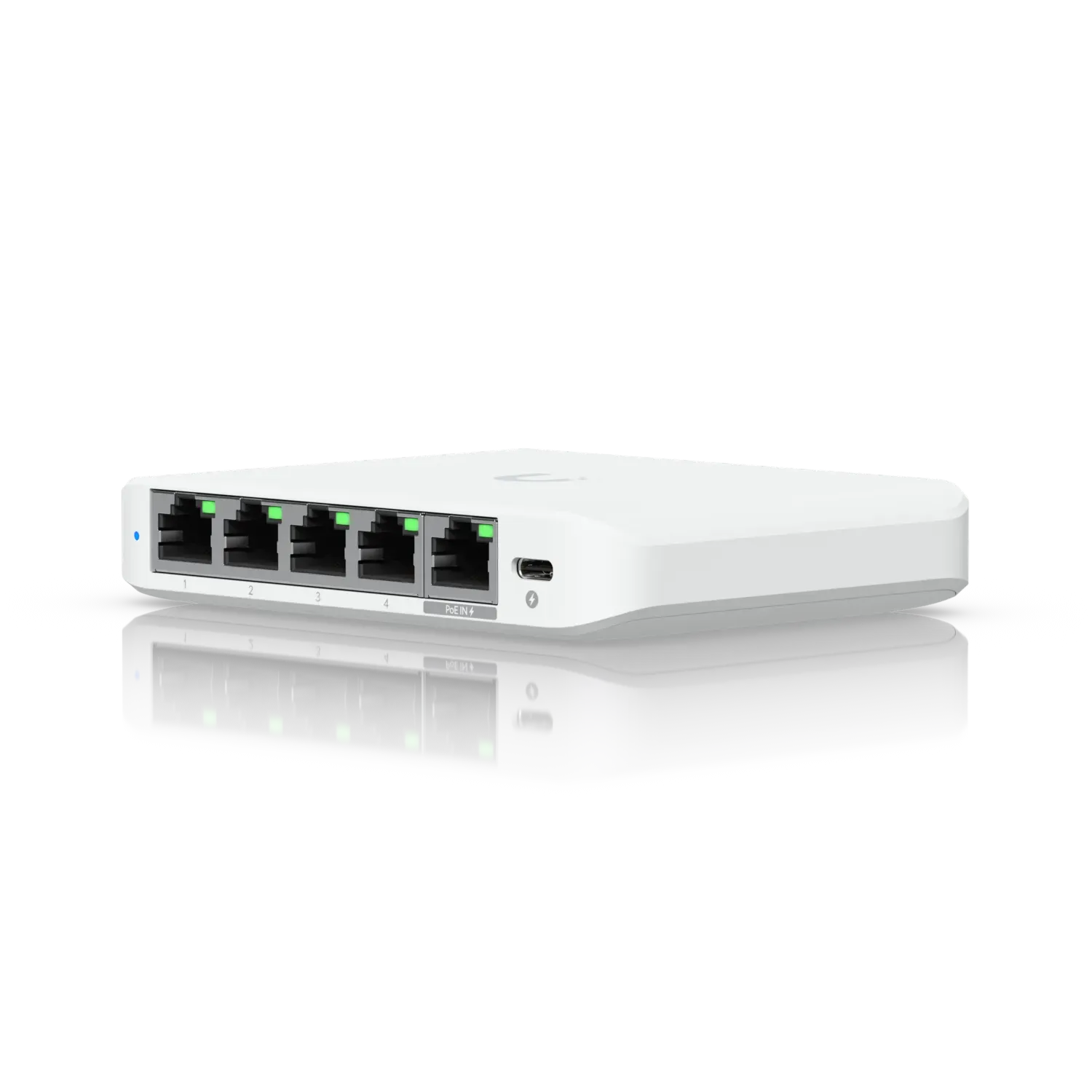 Ubiquiti Switch smart managed Layer2 5 Port • 5x GbE • 1x PoE at In • Desktop • Lüfterlos • UniFi • USW-Flex-2.5G-5 – Bild 2