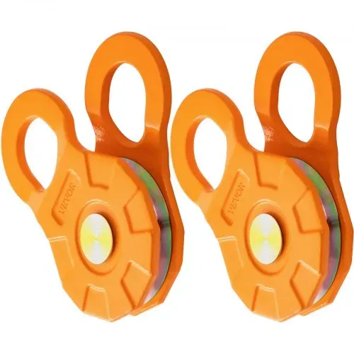 VEVOR Snatch Block, 11T/11,3 kg Arbeitslastbegrenzung, robuste Seilwinde Riemenscheibe für 14 mm synthetisches Seil oder weiche Bügel, Off-Road Recovery Zubehör für Traktor, LKW, ATV & UTV, 2 Packunge – Bild 9
