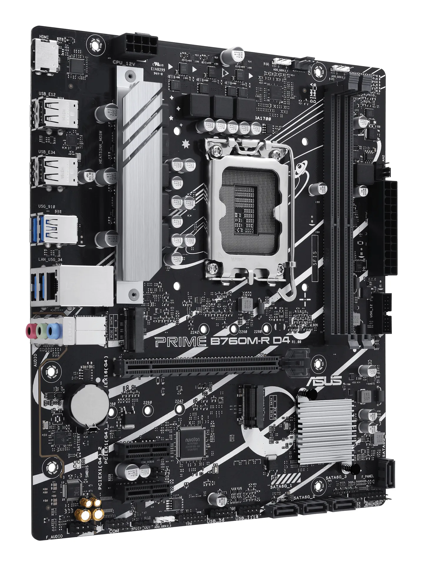 ASUS PRIME B760M-R D4 Intel B760 LGA 1700 micro ATX – Bild 3