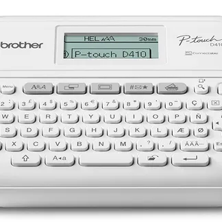 Brother PT-D410 Etikettendrucker Wärmeübertragung 180 x 180 DPI 20 mm/sek Kabelgebunden TZe QWERTY Brother PT-D410 Etikettendrucker Wärmeübertragung 180 x 180 DPI 20 mm/sek Kabelgebunden TZe QWERTY