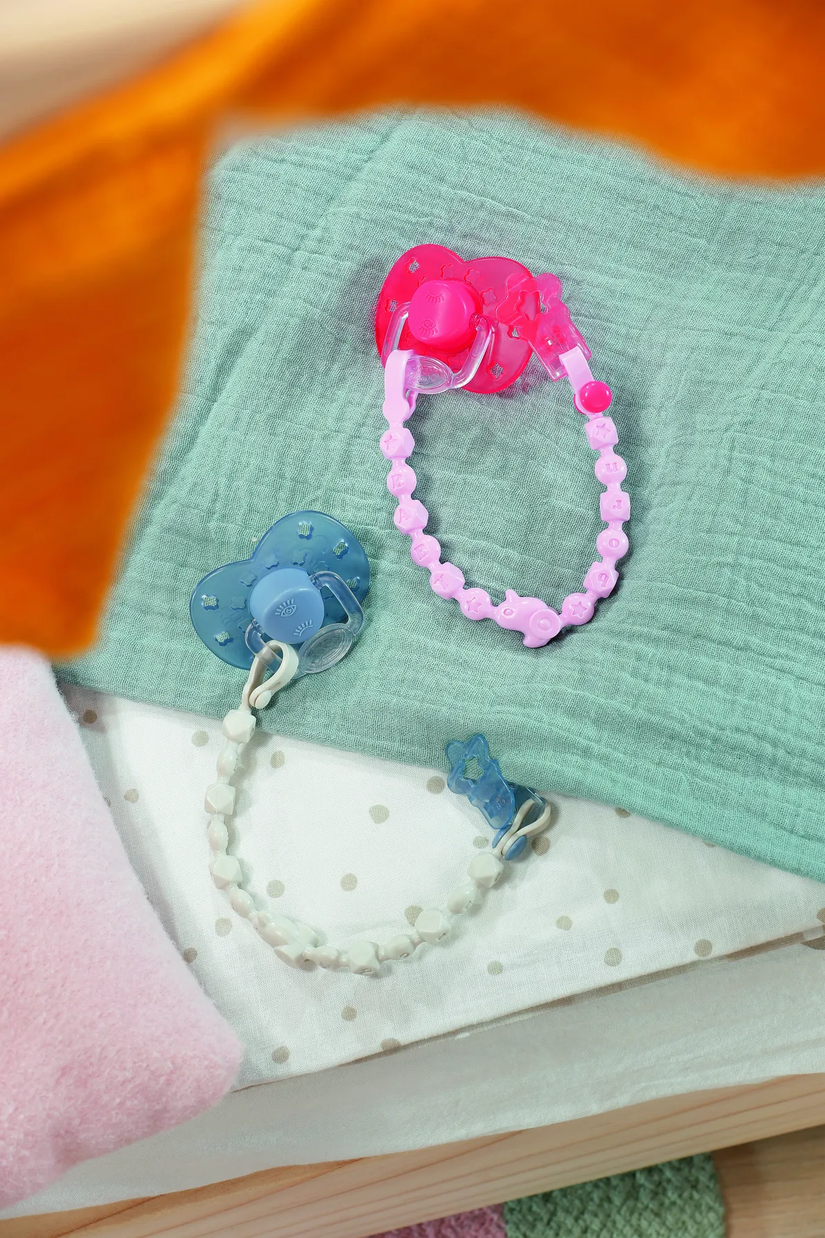 BABY born Dummy with Clip 2 assorted Puppenschnuller & -Schnullerhalterung – Bild 4