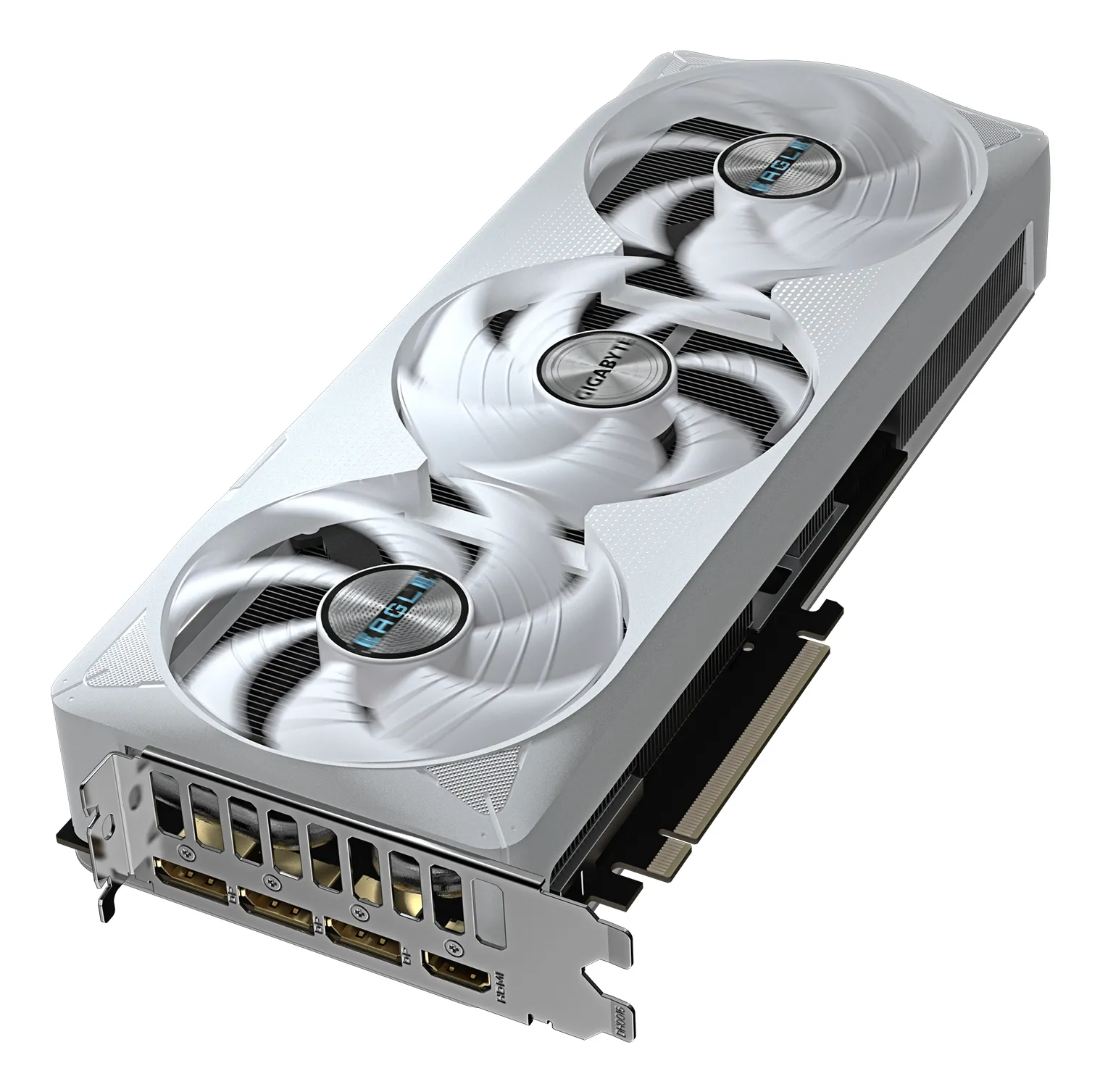 GIGABYTE GeForce RTX 5070 Ti EAGLE OC ICE SFF 16G Grafikkarte - 16GB GDDR7, 256 Bit, PCI-E 5.0, 2542 MHz Core Clock, 3 x DP 2.1a, 1 x HDMI 2.1b, NVIDIA DLSS 4, GV-N507TEAGLEOC ICE-16GD – Bild 4