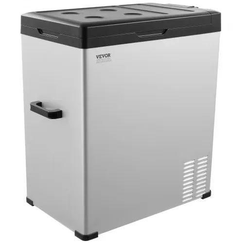 VEVOR Autokühlschrank, 12-Volt-Autokühlschrank, tragbarer 70-Liter-Einzelzonen-Gefrierschrank, einstellbarer Bereich von -4℉ bis 68℉, 12/24 V DC und 100-240 V AC-Kompressorkühler für Outdoor, Camping, Wohnmobil – Bild 10