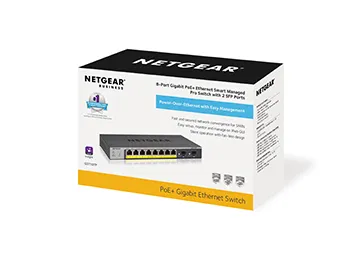 NETGEAR GS110TP Managed L2/L3/L4 Gigabit Ethernet (10/100/1000) Power over Ethernet (PoE) Grau – Bild 4