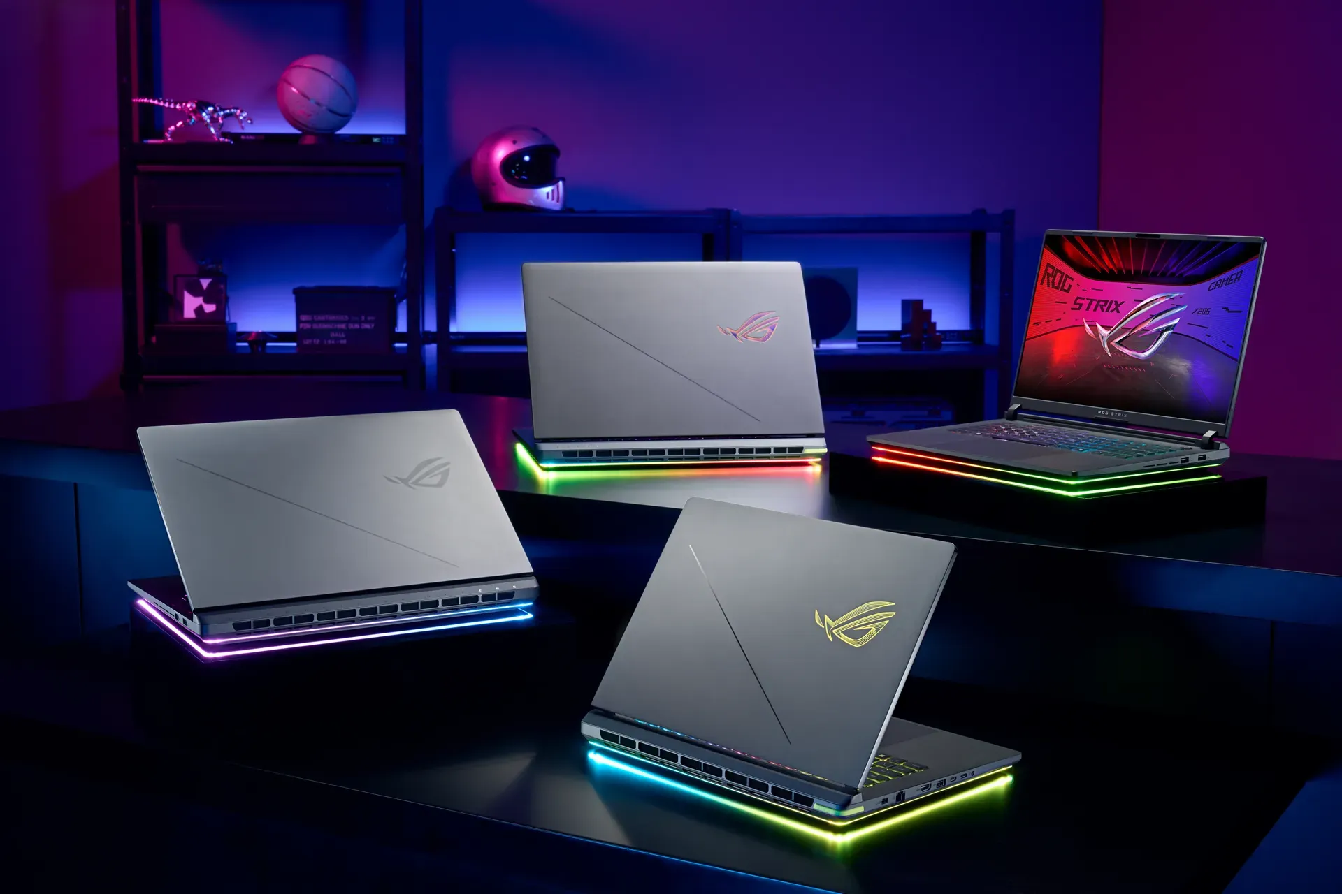 ASUS ROG Strix G18 G815LW-S9134W Intel Core Ultra 9 275HX Laptop 45,7 cm (18") WQXGA 32 GB DDR5-SDRAM 2 TB SSD NVIDIA GeForce RTX 5080 Wi-Fi 7 (802.11be) Windows 11 Home Deutsch Grün, Grau – Bild 5