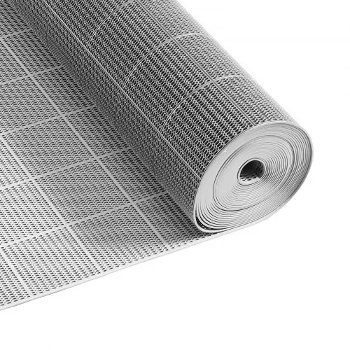 VEVOR Drainagematte PVC (0,9 m x 15 m), Rutschfeste PVC-Bodenmatte Spritzschutzmatte für Nassbereiche, Hohlmattenrolle, Antirutschmatte für Schwimmbäder, Terrassen, Badezimmer & Toiletten, Grau VEVOR Drainagematte PVC (0,9 m x 15 m), Rutschfeste PVC-Bodenmatte Spritzschutzmatte für Nassbereiche, Hohlmattenrolle, Antirutschmatte für Schwimmbäder, Terrassen, Badezimmer & Toiletten, Grau