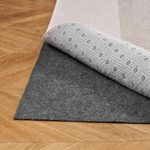 VEVOR Teppichunterlage, Antirutschmatte 2743,2 x 3657,6 x 3 mm, Teppichstopper Zuschneidbar aus Polyester & TPR mit Gummipad, Rutschfest & Wasserfest, Universal für Alle Böden, Schublade & Kofferraum VEVOR Teppichunterlage, Antirutschmatte 2743,2 x 3657,6 x 3 mm, Teppichstopper Zuschneidbar aus Polyester & TPR mit Gummipad, Rutschfest & Wasserfest, Universal für Alle Böden, Schublade & Kofferraum