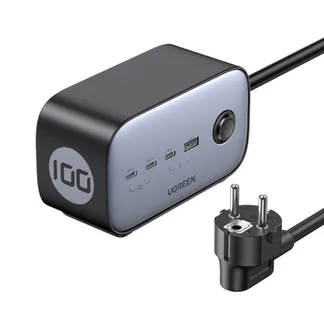 Ugreen DigiNest Pro 1 AC-Ausgänge Typ C 1,8 m 4 3680 W Schwarz Ugreen DigiNest Pro 1 AC-Ausgänge Typ C 1,8 m 4 3680 W Schwarz