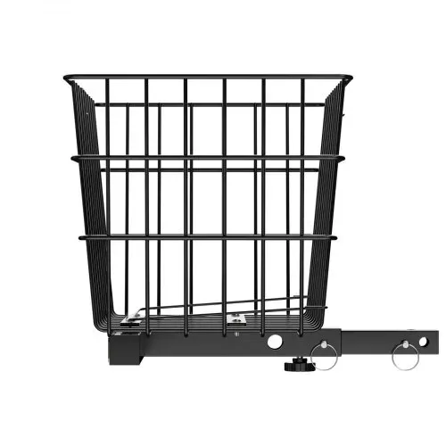 VEVOR Elektromobil Hinterkorb, 39x30x30 cm, Gepäckkorb Seniorenmobil, funktioniert mit 2,54 cm Empfänger, faltbarer Metalldrahtkorb, kompatibel mit den meisten Mobilitätsrollern Mobilitätshilfe – Bild 9
