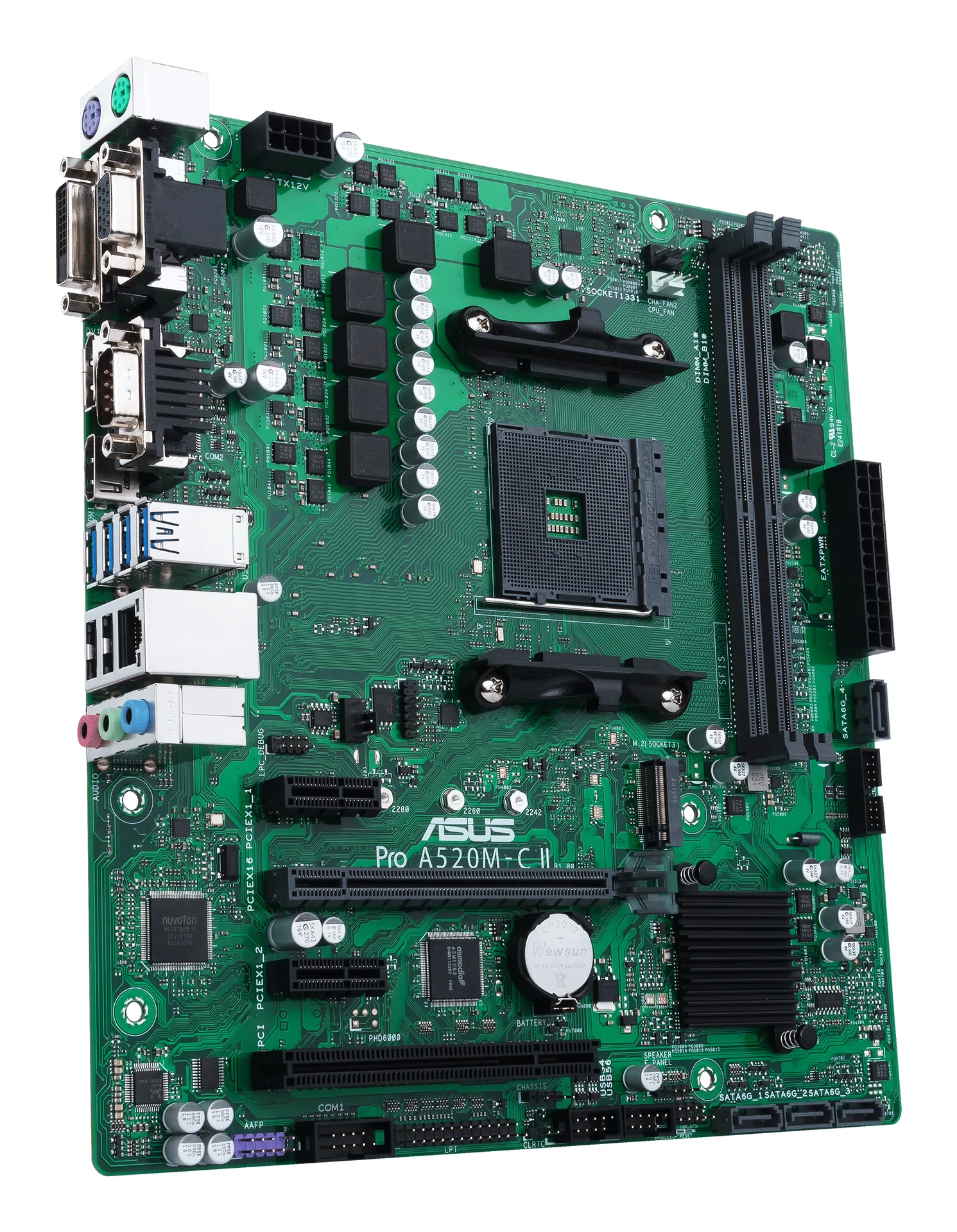 ASUS PRO A520M-C II/CSM AMD A520 Sockel AM4 micro ATX – Bild 5