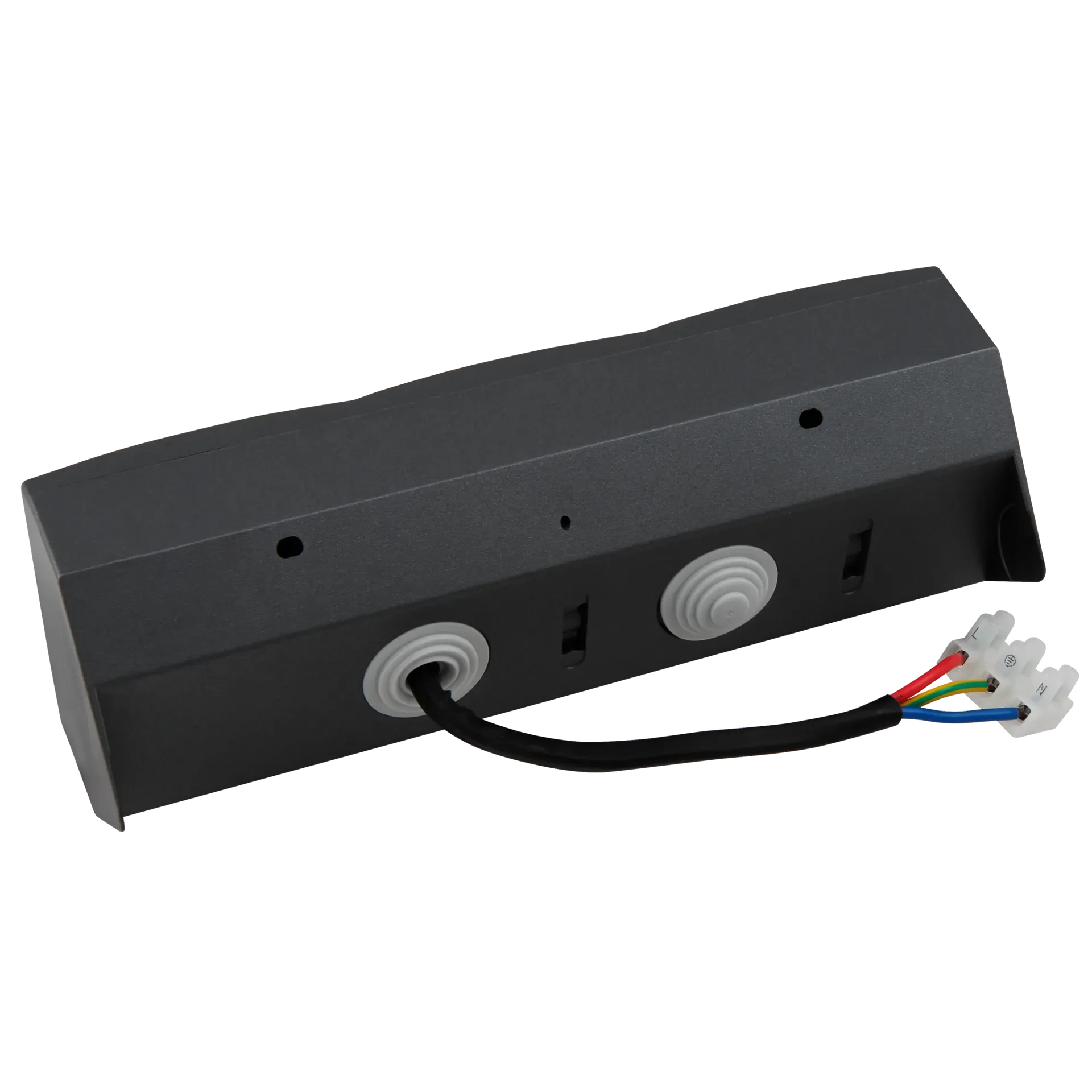 Steckdosenblock McPower ''Flair'' Aufbau, anthrazit, 3-fach Schutzkontakt + USB – Bild 4