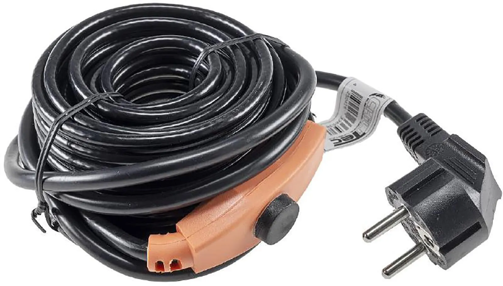 Heizkabel mit Temperaturfühler, 4m 64Watt, Frostschutz für Wasserleitungen Heizkabel mit Temperaturfühler, 4m 64Watt, Frostschutz für Wasserleitungen