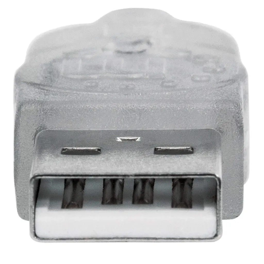 Manhattan Hi-Speed USB 2.0 Verlängerungskabel, USB 2.0, Typ A Stecker - Typ A Buchse, 480 Mbps, 1,8 m, Silber – Bild 5