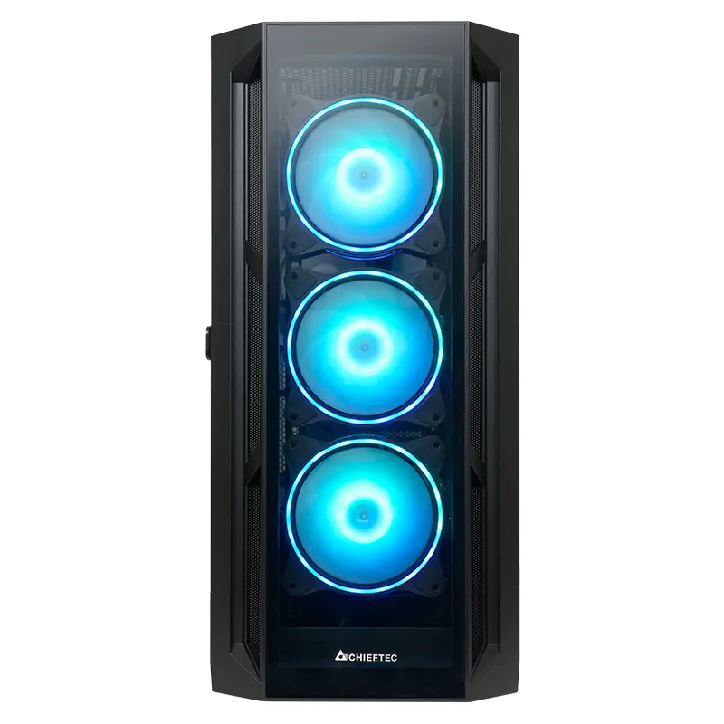 Chieftec APEX GA-01B-TG-OP ATX Midi Tower Schwarz – Bild 3