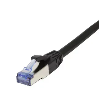 Patchkabel RJ45, CAT6A 500Mhz, 5m, schwarz, S-STP(S/FTP), AWG26, LSZH, Synergy 21 Patchkabel RJ45, CAT6A 500Mhz, 5m, schwarz, S-STP(S/FTP), AWG26, LSZH, Synergy 21