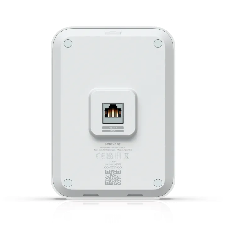 Ubiquiti Wireless AP WIFI7 • BE5000 • 2x2 • Indoor • 3x 2,5 GbE • In-Wall • UniFi • U7-IW – Bild 3