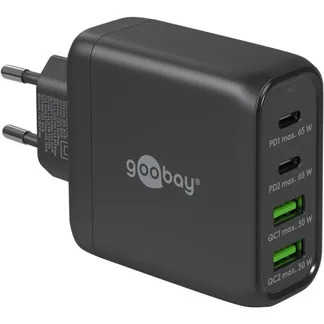 USB-C Multiport-Schnellladegerät, PD, GaN, 68 Watt USB-C Multiport-Schnellladegerät, PD, GaN, 68 Watt