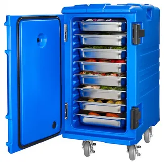 VEVOR Isolierter Speisenbehälterträger Warmhaltebox für Gastronomie 120 L, Speisenbehälter mit Doppelschnallen & Griffen, Speisenbehälterträger Lebensmitteltransportbox für Restaurant Kantine blau VEVOR Isolierter Speisenbehälterträger Warmhaltebox für Gastronomie 120 L, Speisenbehälter mit Doppelschnallen & Griffen, Speisenbehälterträger Lebensmitteltransportbox für Restaurant Kantine blau