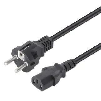 Manhattan Stromkabel C13 auf Schutzkontakt EU CEE 7/7, 3 m Manhattan Stromkabel C13 auf Schutzkontakt EU CEE 7/7, 3 m