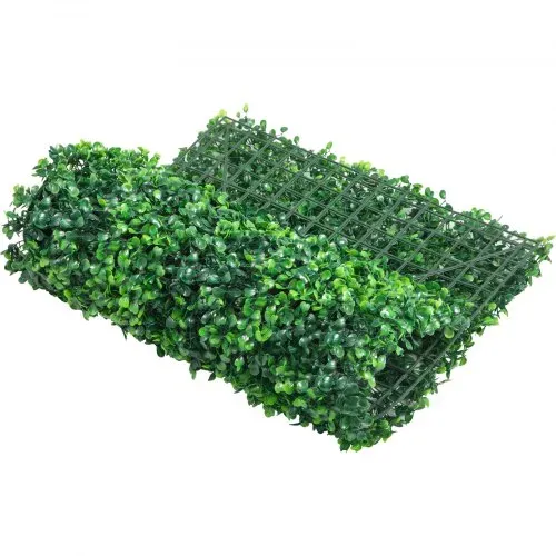 VEVOR 6 STÜCKE 20 x 20 künstliche Buchsbaumplatten Buchsbaumhecke Wandplatten Kunstrasen-Hintergrundwand grüne Graswand 4,1 cm Sichtschutz Heckenschutz UV-geschützt MLCZWQ6PC20X20001V0 20x20Inch – Bild 10