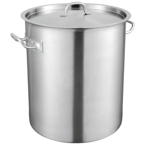 VEVOR Kochtopf 39,7 L Edelstahl, 350 x 410 mm Großvolumiger Suppentopf Komposit-Basis, als Spargeltopf Soßentopf Geeignet, Praktischer Küchentopf Große Zutaten, Induktionsherd Topf Induktionskochtopf VEVOR Kochtopf 39,7 L Edelstahl, 350 x 410 mm Großvolumiger Suppentopf Komposit-Basis, als Spargeltopf Soßentopf Geeignet, Praktischer Küchentopf Große Zutaten, Induktionsherd Topf Induktionskochtopf