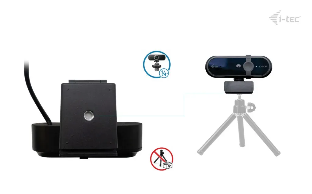i-tec SOLOMON 100 1080p Webcam – Bild 6