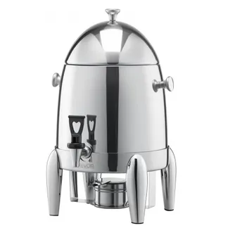 VEVOR Getränkespender Heißgetränkespender (12 L) aus Edelstahl mit Alkoholbrenner, Kaltgetränkespender mit tropffreier Zapfhahn für Kaffee Tee heißes Wasser, für Restaurants Hotels Partys VEVOR Getränkespender Heißgetränkespender (12 L) aus Edelstahl mit Alkoholbrenner, Kaltgetränkespender mit tropffreier Zapfhahn für Kaffee Tee heißes Wasser, für Restaurants Hotels Partys