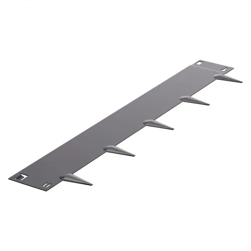 VEVOR Rasenkante, 5er-Set, 990x207x1,5 mm, rostbeständige Beeteinfassung aus Metall, Beetumrandung, Raseneinfassung, einfach zu installieren, Trennwand für Blumenbeete, Hofwege Dunkelgrau – Bild 8