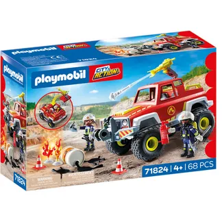 71824 Action Heroes Feuerwehrtruck, Konstruktionsspielzeug 71824 Action Heroes Feuerwehrtruck, Konstruktionsspielzeug