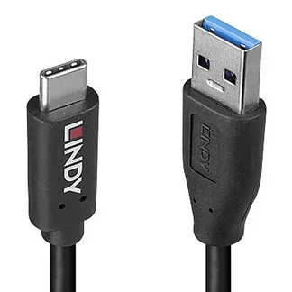 Lindy 36970 USB Kabel USB 3.2 Gen 2 (3.1 Gen 2) 0,5 m USB A USB C Schwarz Lindy 36970 USB Kabel USB 3.2 Gen 2 (3.1 Gen 2) 0,5 m USB A USB C Schwarz