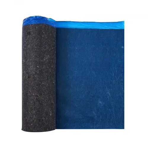 VEVOR Trittschalldämmung, 18,8 m²/Rolle, 3 mm dicke Dämmungunterlage mit angebrachter Dampfsperre, Faser + PE-Folie, Schalldämmung & Geräuschreduzierung, ideal für Laminat, Holz, Blau – Bild 8