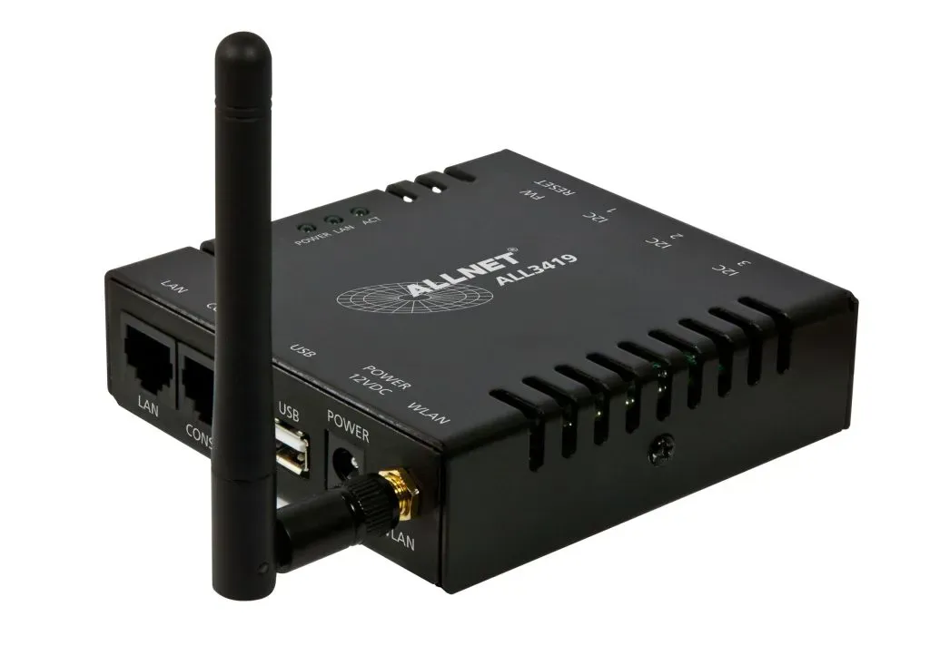 ALLNET MSR Zentrale „ALL3419“ inkl. 3 Sensor Ports & WLAN & Temperaturfühler „ALL3008“ für IP Gebäude Automation ALLNET MSR Zentrale „ALL3419“ inkl. 3 Sensor Ports & WLAN & Temperaturfühler „ALL3008“ für IP Gebäude Automation
