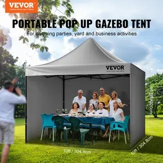 VEVOR Pavillon 304,8×304,8x320cm Gartenzelt 500D PU-Silber-Gewebe Faltpavillon höhenverstellbar inkl. Aufbewahrungstasche Partyzelt 6-8 Personen Pop up Zelt Faltzelt Gartenpavillon für Campingausflug VEVOR Pavillon 304,8×304,8x320cm Gartenzelt 500D PU-Silber-Gewebe Faltpavillon höhenverstellbar inkl. Aufbewahrungstasche Partyzelt 6-8 Personen Pop up Zelt Faltzelt Gartenpavillon für Campingausflug