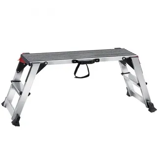 VEVOR Alu Arbeitsplattform Klappwerkbank 100x30x48,7cm Arbeitsbühne 200kg Tragfähigkeit Trittbank mit Sicherheitsschlössern Trittleiter für Zuhause Büro Werkstatt & Garage Silber VEVOR Alu Arbeitsplattform Klappwerkbank 100x30x48,7cm Arbeitsbühne 200kg Tragfähigkeit Trittbank mit Sicherheitsschlössern Trittleiter für Zuhause Büro Werkstatt & Garage Silber