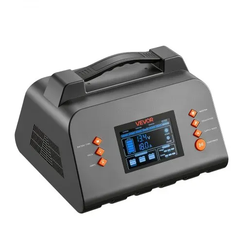 VEVOR Smart-Batterieladegerät 20 A 6/12/24 V für LiFePO4 Bleiakku Ladegerät für Pkw, Wohnmobile, Lkw und Boote, mit 7-Stufen-Laden, Pulsdesulfatierung, LCD-Anzeige & Überspannungs- und Verpolungsschutz – Bild 10