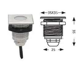 Synergy 21 LED Bodeneinbaustrahler ARGOS quadratisch-K IP67 ww – Bild 3
