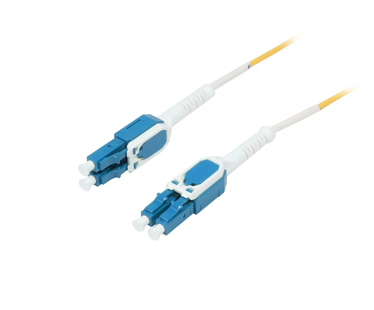 LWL-2-Faser-Patchk. 2mtr.LC-LC, 9/125um, OS2, Uniboot(drehbar), Push/Pull, AD=2mm, Synergy 21 – Bild 3