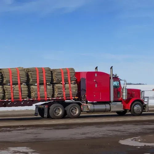 VEVOR Windengurte, 4" x 30', 6000 lbs Tragfähigkeit, 18000 lbs Bruchfestigkeit, LKW-Gurte mit flachem Haken, Ladungskontrolle für Anhänger, Bauernhöfe, Rettungen, Baumschoner, Rot (10er-Pack) – Bild 7