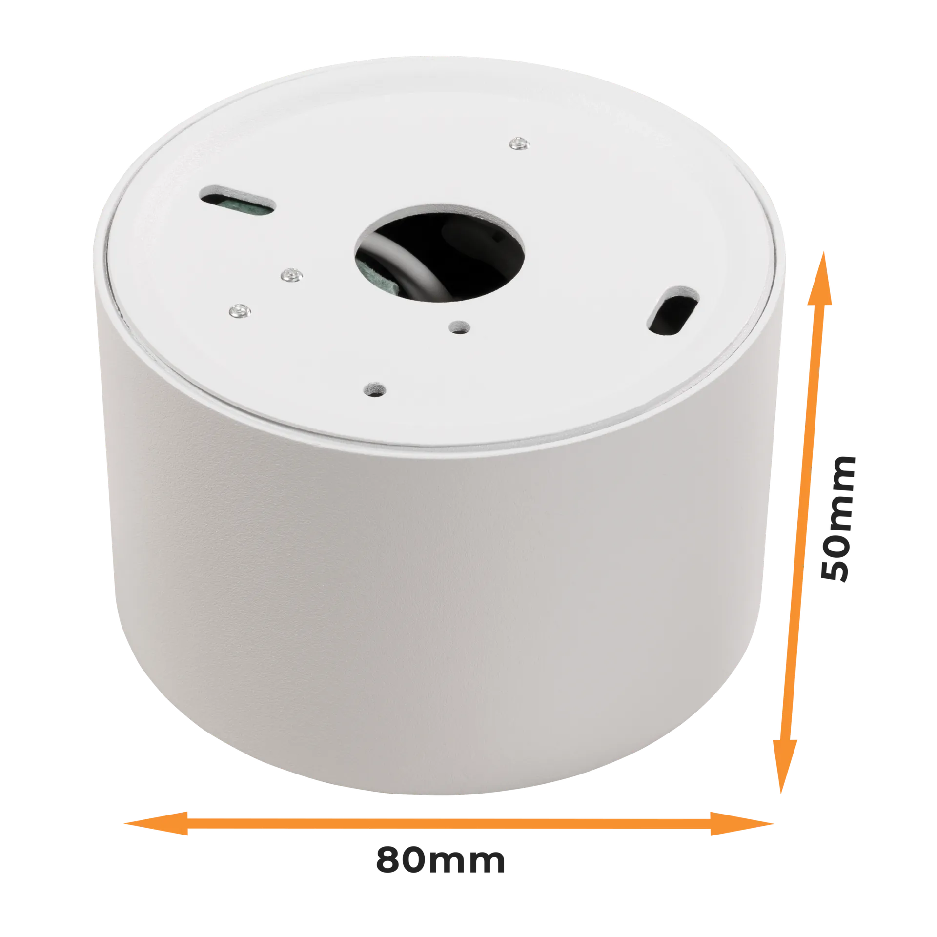 LED-Aufbauleuchte McShine, 5W, 400Lumen, 3000K, ØxH 80x50mm – Bild 5